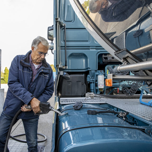 Blauwe Diesel voor de transportsector