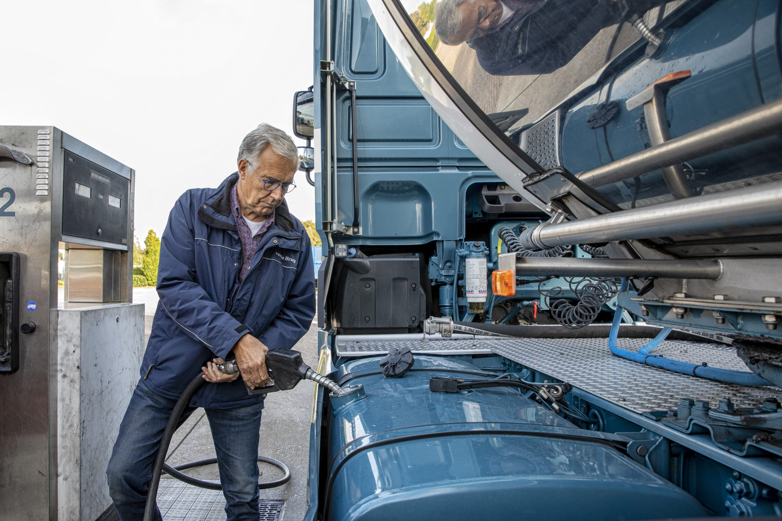 Blauwe Diesel voor de transportsector