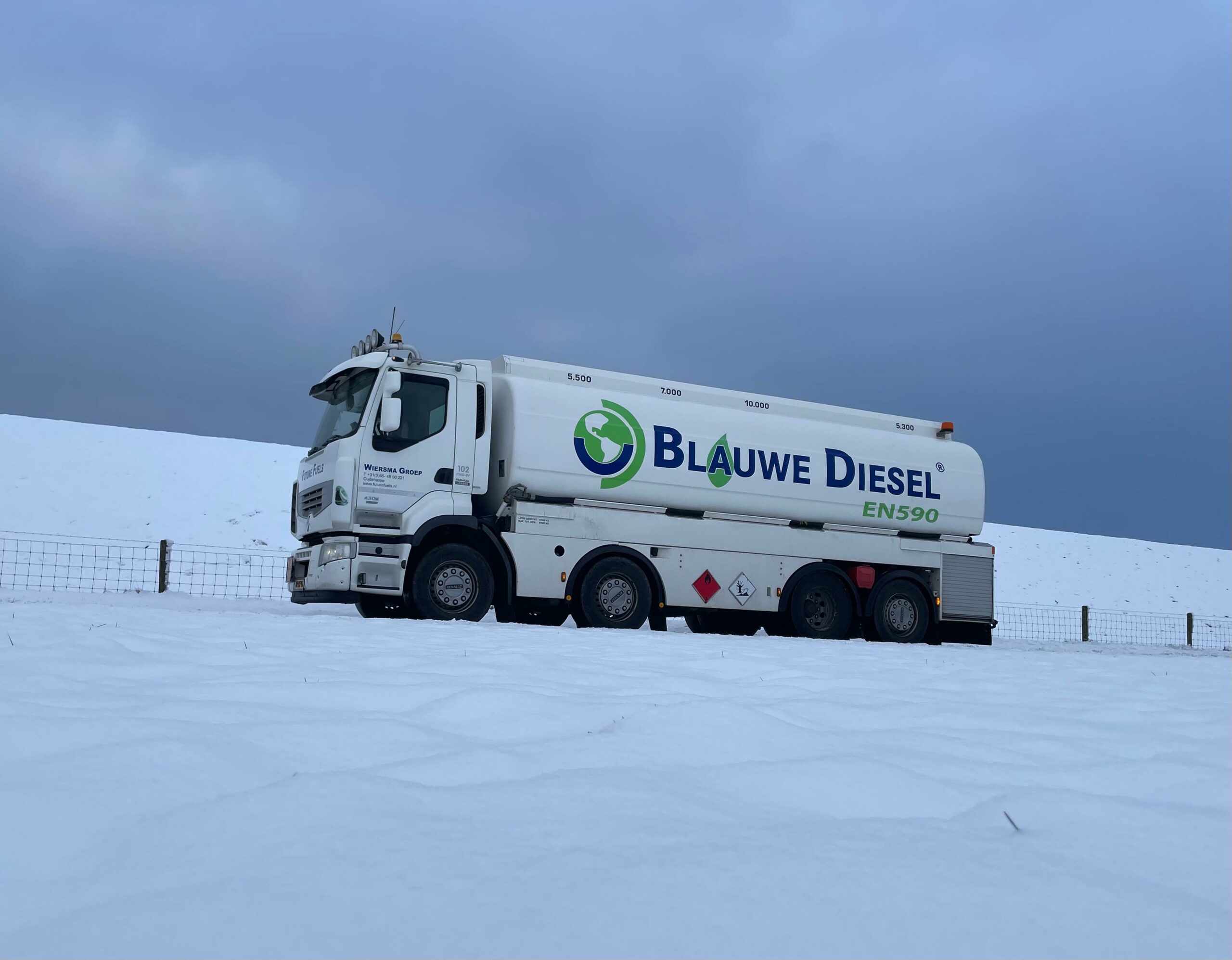 Zonder problemen de winter door met Blauwe Diesel